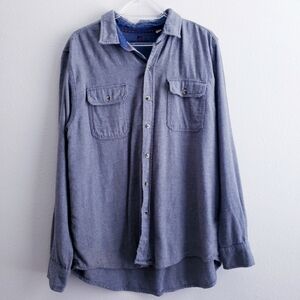 Woolrich Long Sleeve Button Down Dress Shirt